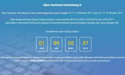 Ujian Nanional Gelombang II Tahun 2017